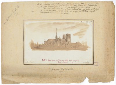 Profile of Notre-Dame de Paris by Mammy